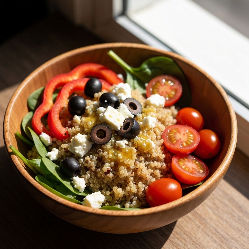 Mediterranean Quinoa Bowl